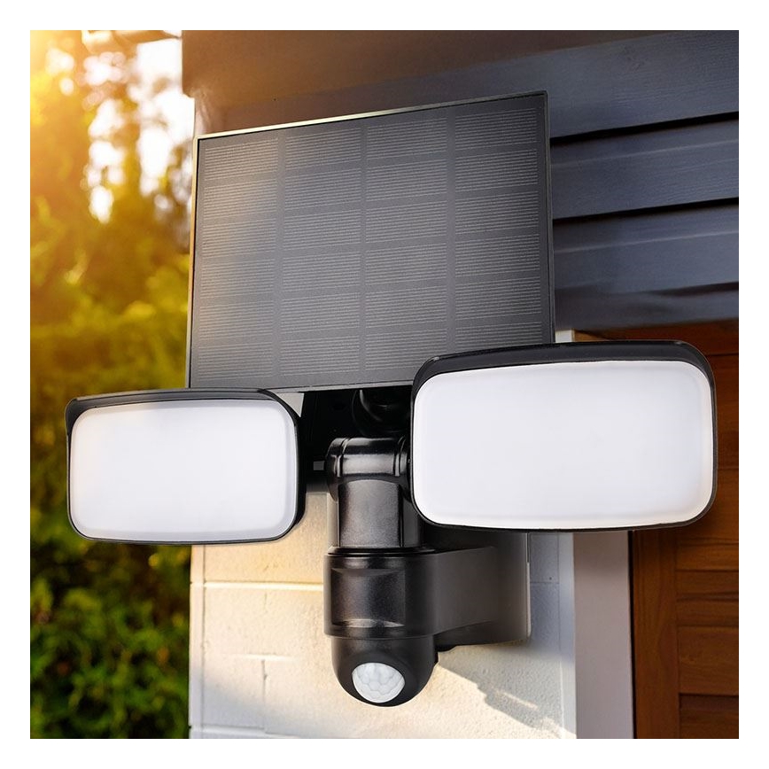 Faretto solare LED con sensore LED/9W/3,7V 3600 mAh IP54