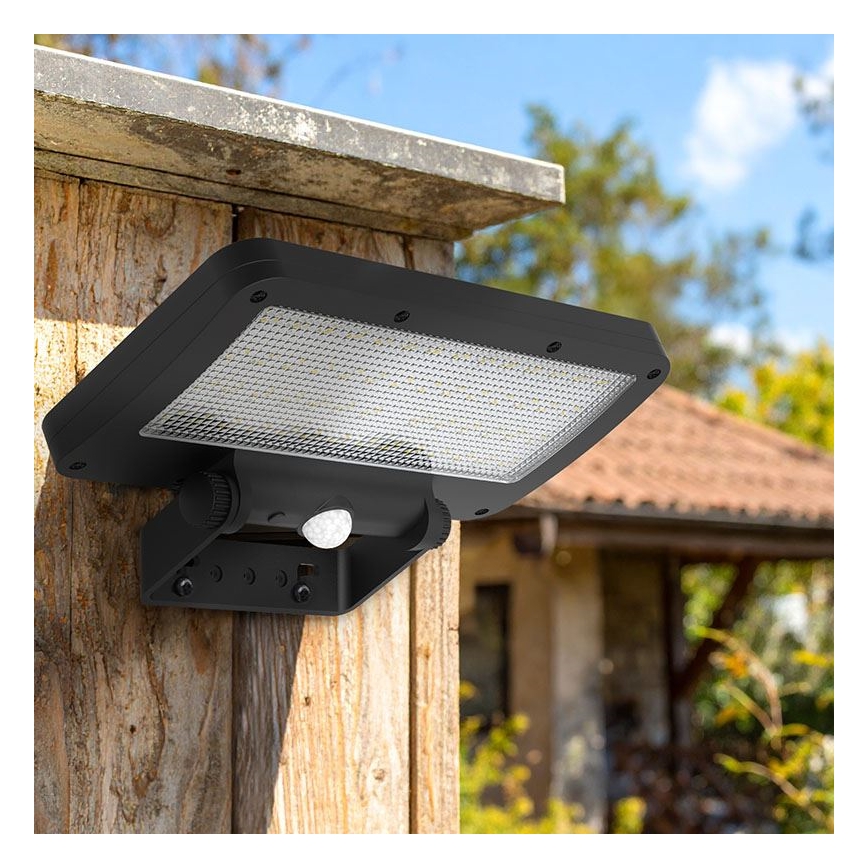Proiettore solare LED con sensore LED/5W/3,7V 1500 mAh IP54