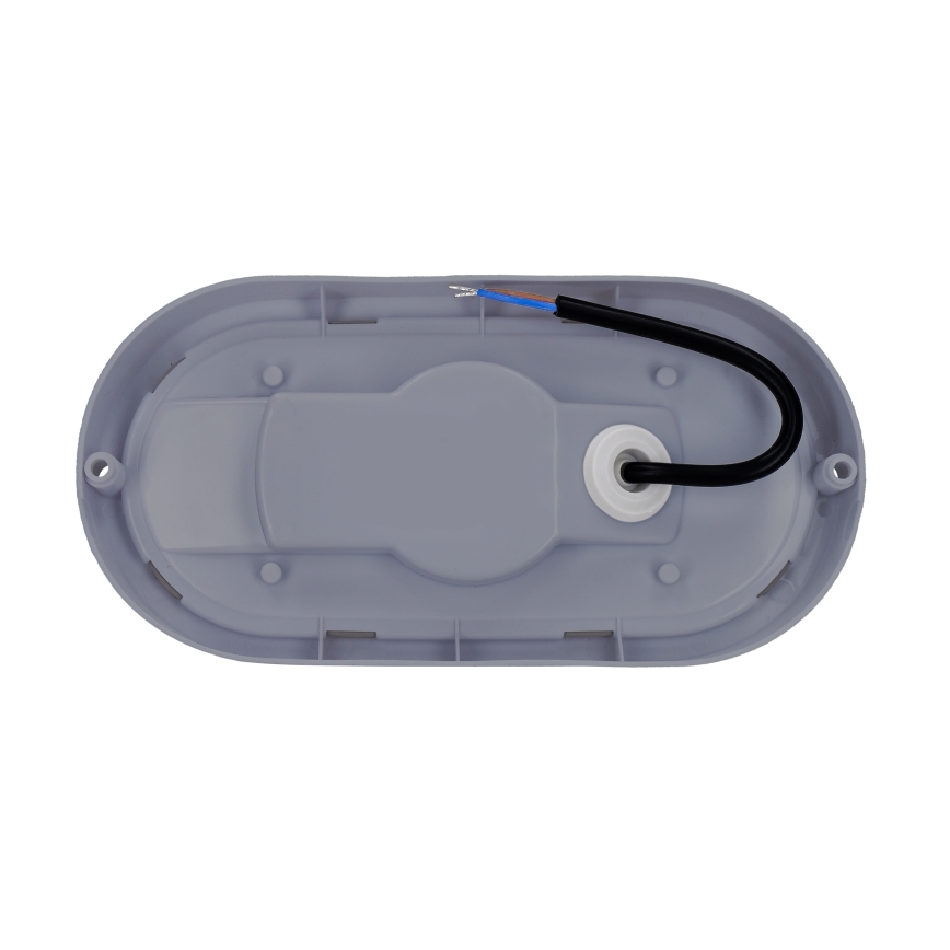 Applique a LED da esterno LED/13W/230V 4000K IP54 grigio ovale