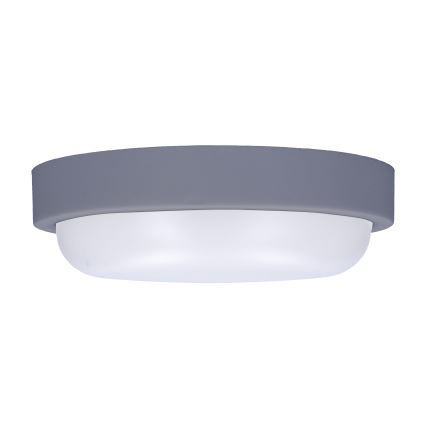 Applique a LED da esterno LED/13W/230V 4000K IP54 grigio arrotondato