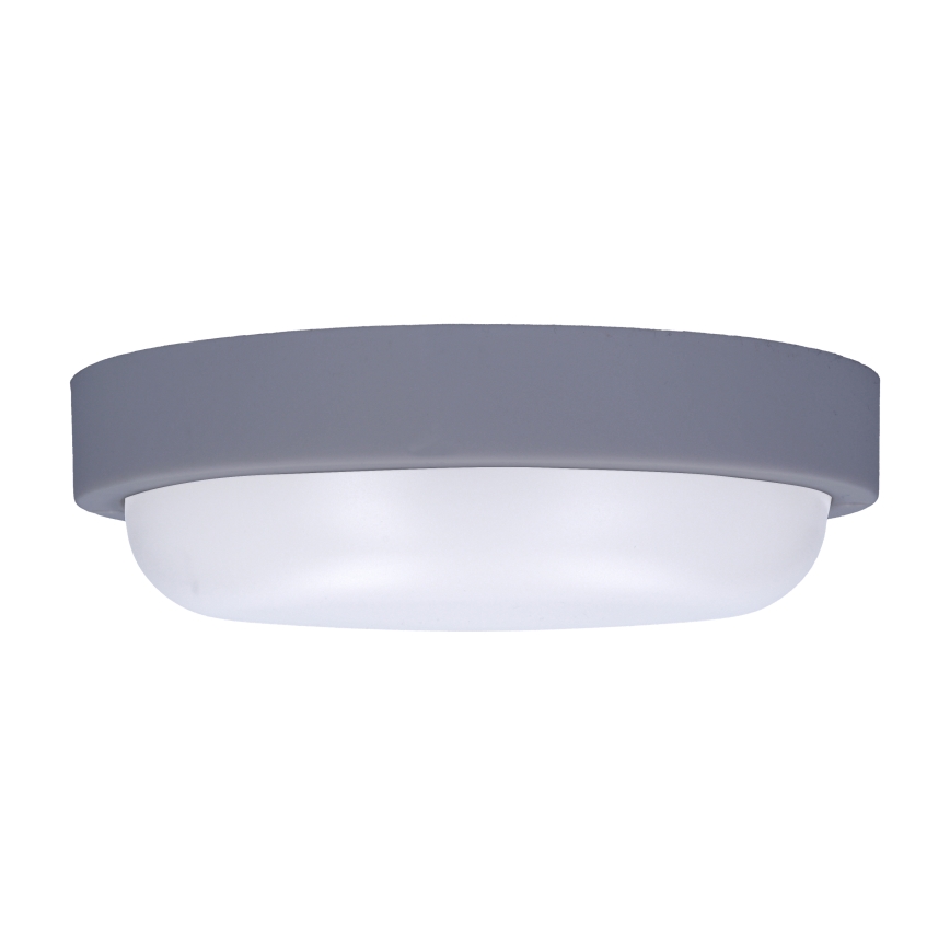 Applique a LED da esterno LED/13W/230V 4000K IP54 grigio arrotondato