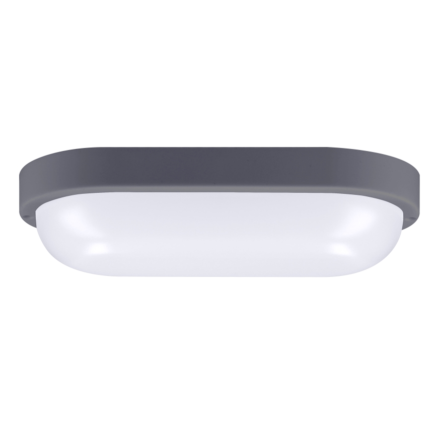 LED Lampada da esterno LED/20W/230V 4000K IP54 grigio ovale