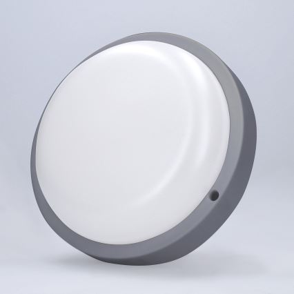 Applique a LED da esterno LED/20W/230V 4000K IP54 grigio arrotondato