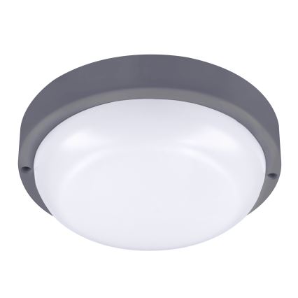 Applique a LED da esterno LED/20W/230V 4000K IP54 grigio arrotondato