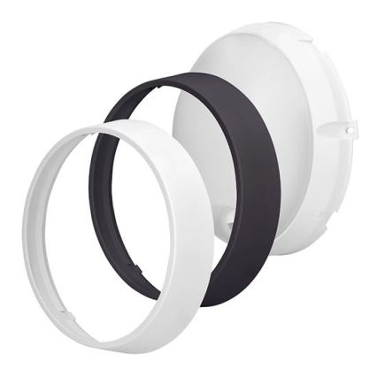 Lampada da parete LED per esterni con sensore 2 in 1 LED/20W/230V 3000/4000/6500K IP65 Ø 22 cm