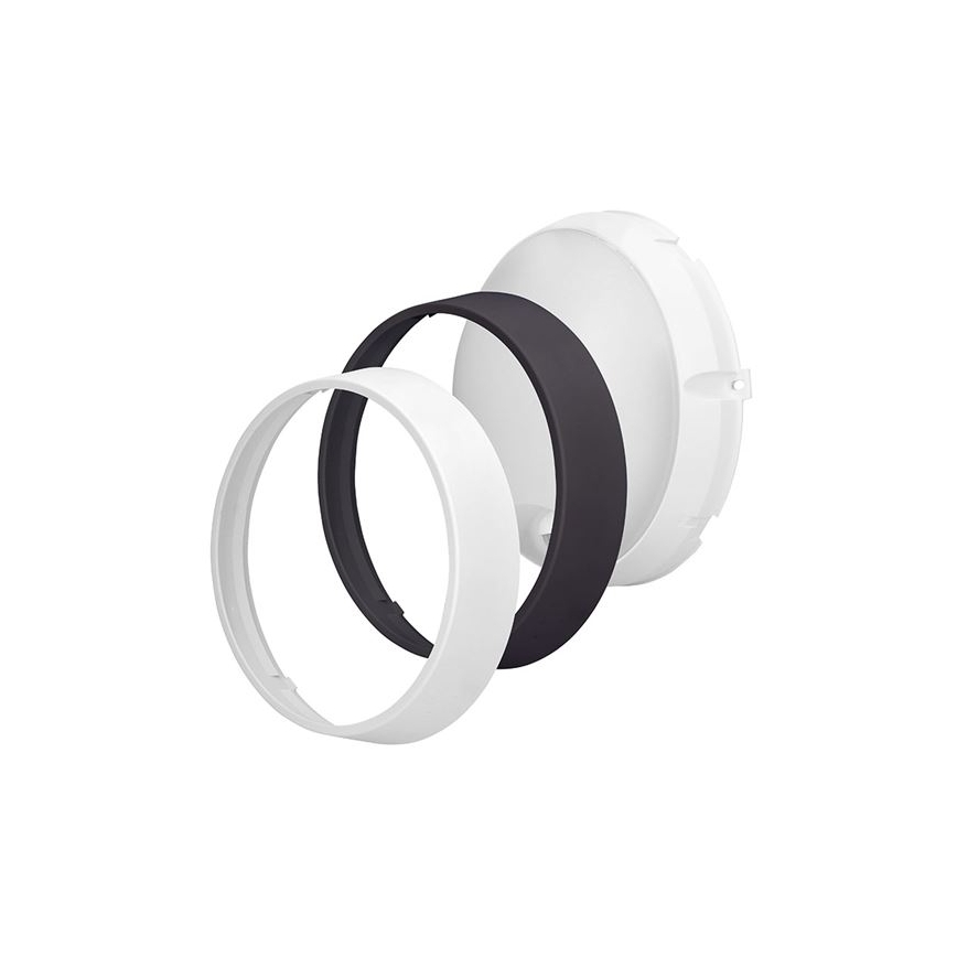 Lampada da parete LED per esterni con sensore 2 in 1 LED/20W/230V 3000/4000/6500K IP65 Ø 22 cm