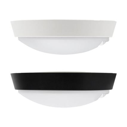 Lampada da parete LED per esterni con sensore 2 in 1 LED/20W/230V 3000/4000/6500K IP65 Ø 22 cm