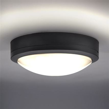 Plafoniera LED da esterno SIENA LED/20W/230V IP54 diametro 23 cm antracite