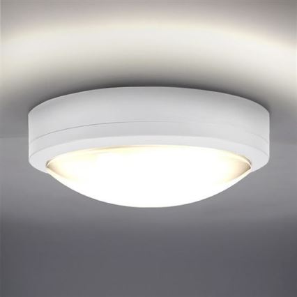 Plafoniera LED da esterno SIENA LED/20W/230V IP54 diametro 23 cm bianco