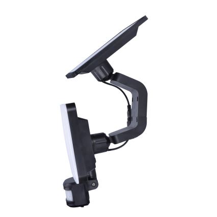 Faro solare LED con sensore di movimento LED/11W/3,7V 4400mAh 3000K/4000K/6500K IP54