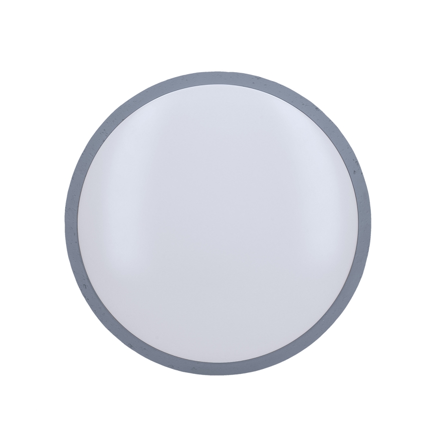 Plafoniera LED dimmerabile GREY LED/48W/230V 3000-6500K grigio diametro 38 cm + telecomando