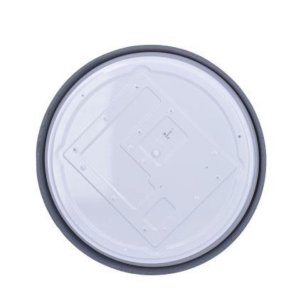 Plafoniera LED dimmerabile GREY LED/48W/230V 3000-6500K grigio diametro 38 cm + telecomando
