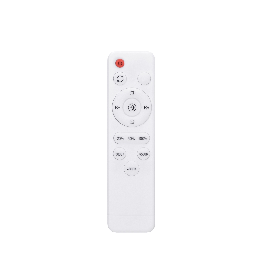Plafoniera LED dimmerabile BROWNIE LED/48W/230V 3000-6500K marrone Ø 40 cm con telecomando