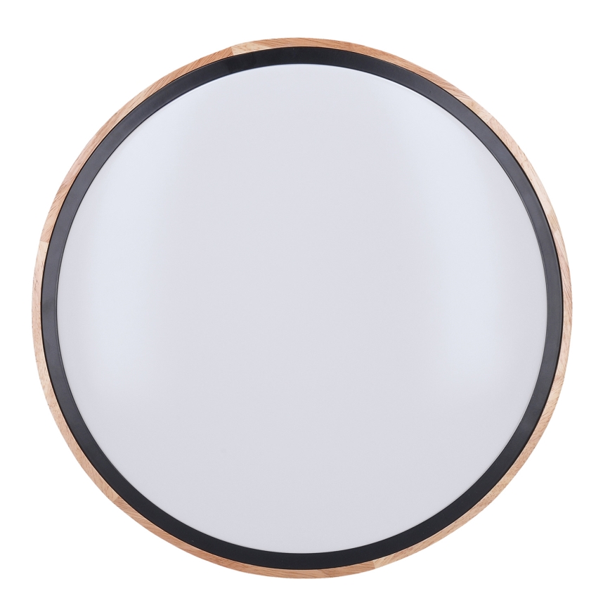 Lampada da soffitto dimmerabile LED IRON OAK LED/60W/230V 3000-6500K rovere Ø 51 cm con telecomando