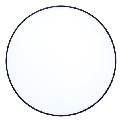 Plafoniera LED dimmerabile PENLEY LED/48W/230V 3000-6500K diametro 40 cm nero + telecomando