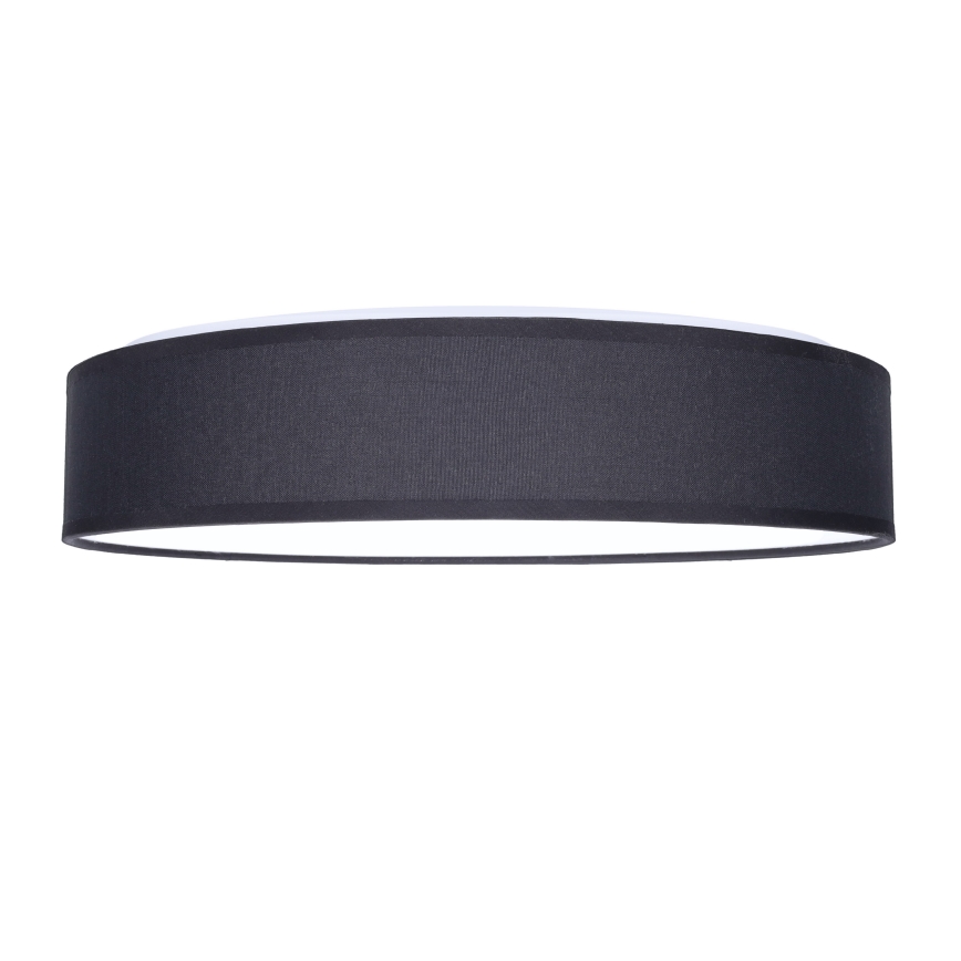 Plafoniera LED dimmerabile PENLEY LED/48W/230V 3000-6500K diametro 40 cm nero + telecomando