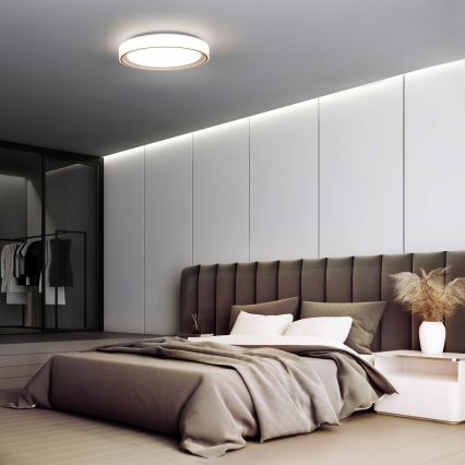Plafoniera LED RGB dimmerabile FLOCO LED/30W/230V 3000-6500K + RGB/6W diametro 40cm + telecomando