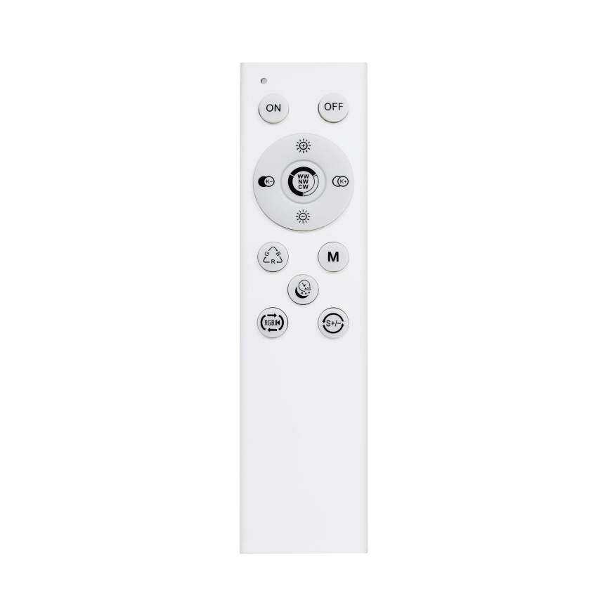 Plafoniera LED RGB dimmerabile FLOCO LED/30W/230V 3000-6500K + RGB/6W diametro 40cm + telecomando