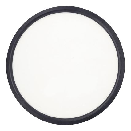 Plafoniera LED dimmerabile ESTELA LED/36W/230V diametro 30 cm nero + telecomando