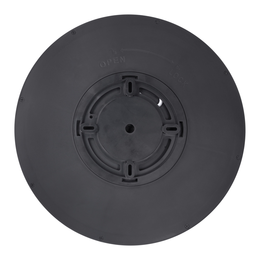Plafoniera LED dimmerabile ESTELA LED/36W/230V diametro 30 cm nero + telecomando