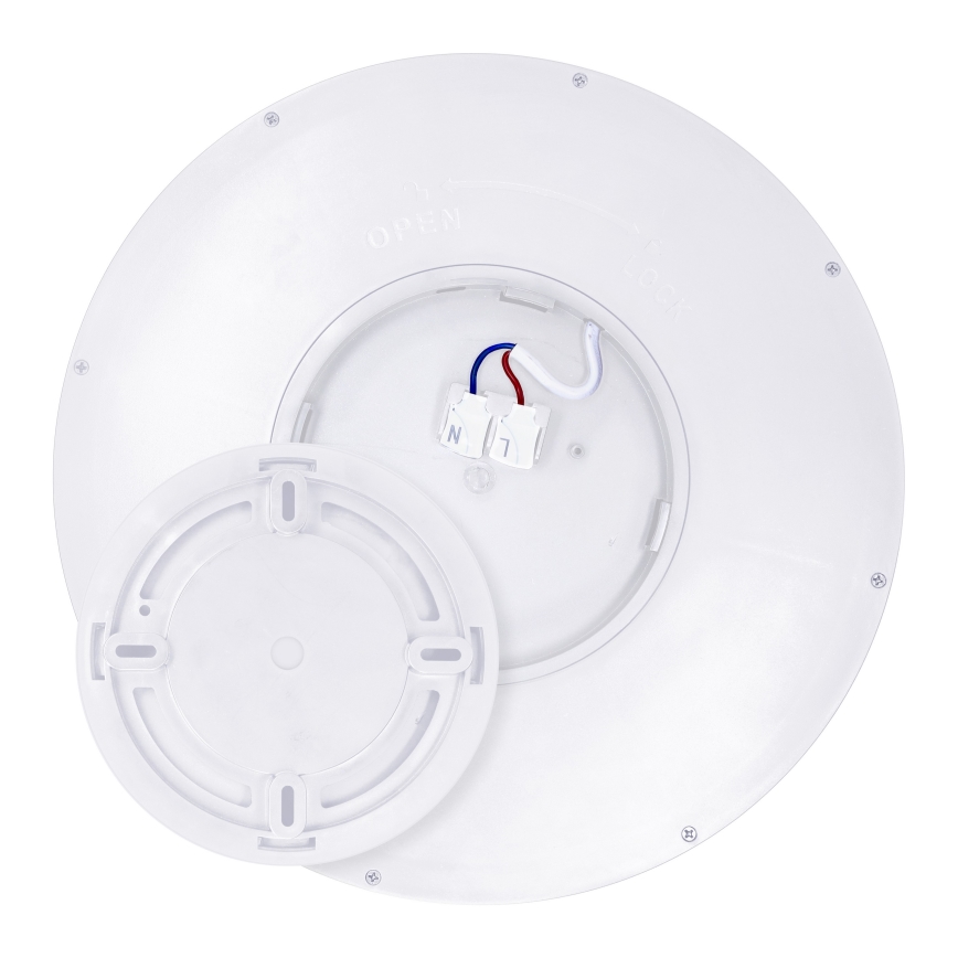 Plafoniera LED dimmerabile ESTELA LED/36W/230V diametro 30 cm bianco + telecomando
