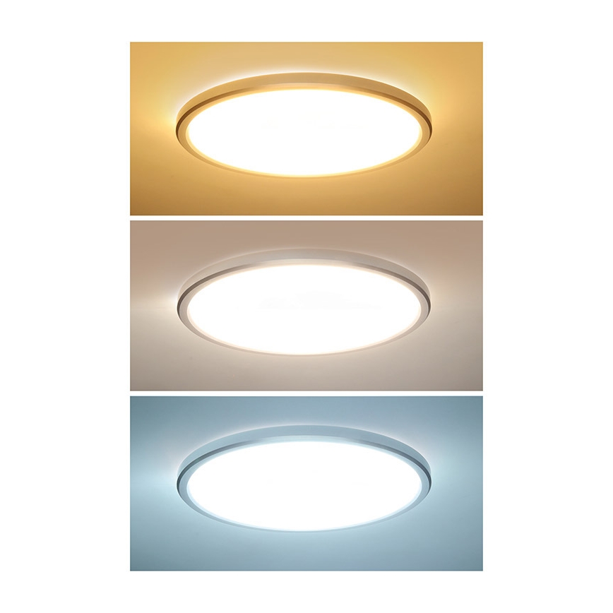 Plafoniera LED per bagno ACATE LED/18W/230V 3000/4000/6000K diam. 22 cm IP54