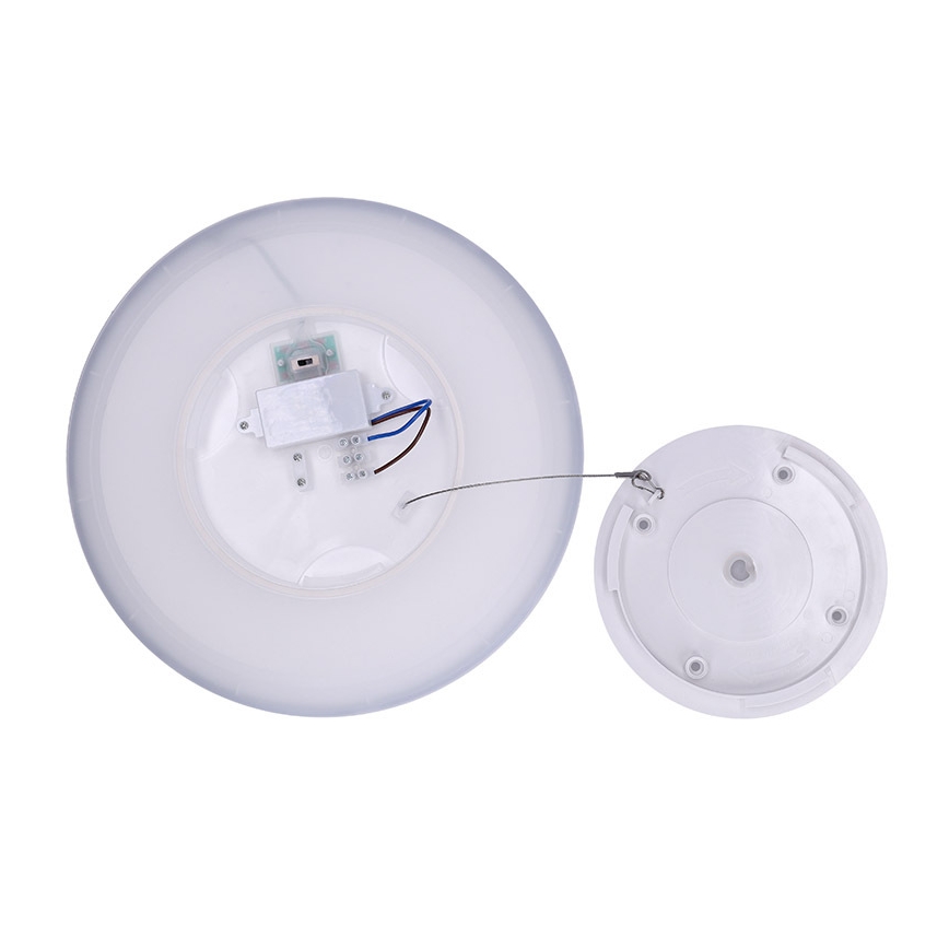 Plafoniera da soffitto per bagno a LED ACATE, 24W, 230V, 3000/4000/6000K, Ø 29,3 cm, IP54