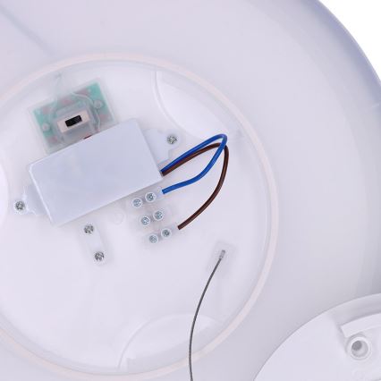 Plafoniera da soffitto per bagno a LED ACATE, 24W, 230V, 3000/4000/6000K, Ø 29,3 cm, IP54