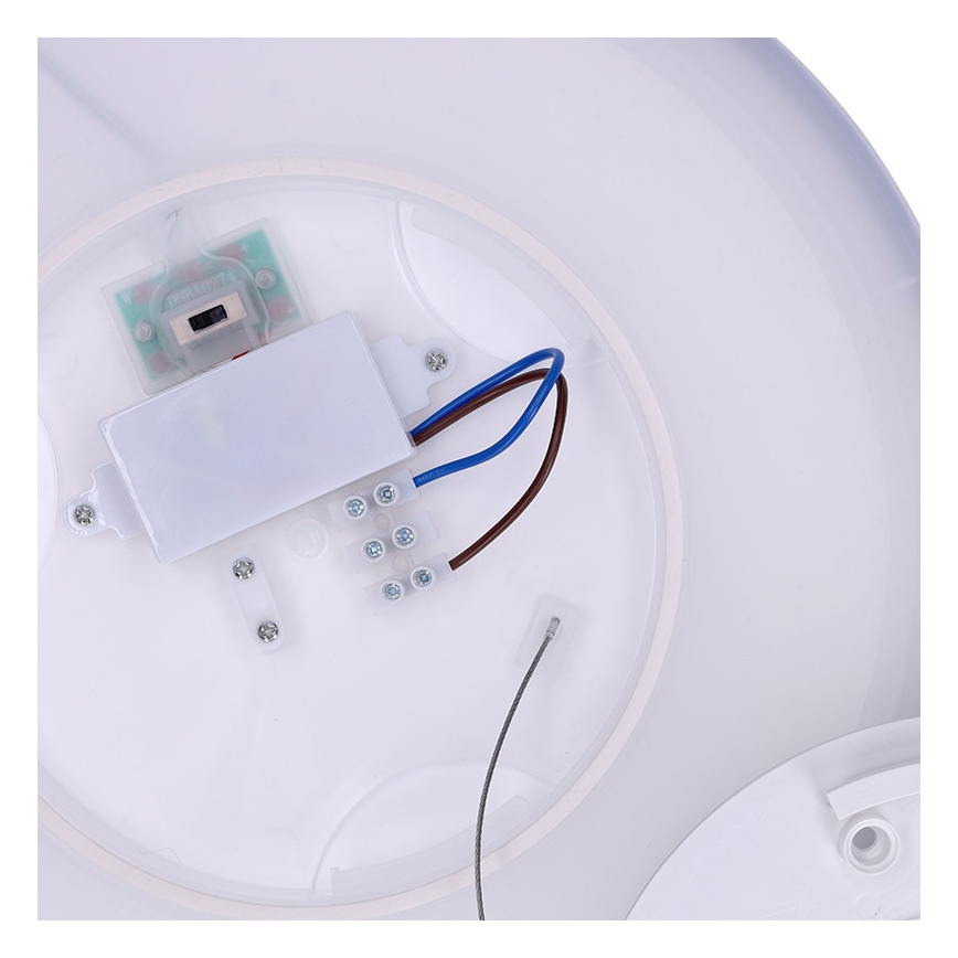 Plafoniera da soffitto per bagno a LED ACATE, 24W, 230V, 3000/4000/6000K, Ø 29,3 cm, IP54
