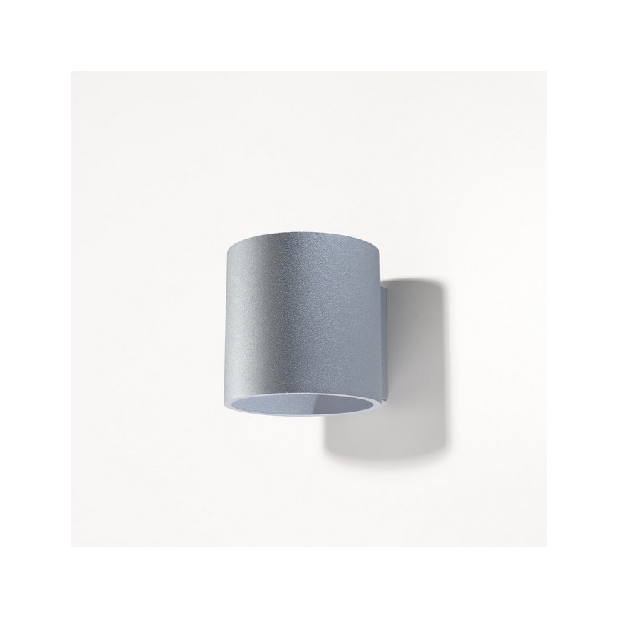 Faretto da parete ORBIS 1 1xG9/40W/230V grigio