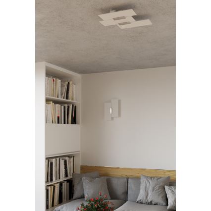 Sollux SL.0198 - Plafoniera FABIANO 3xE27/60W/230V bianco/cromo