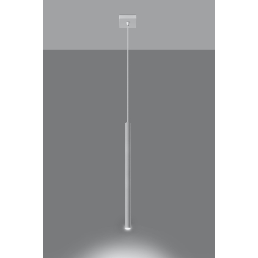 Lampadario a sospensione con filo PASTELO 1xG9/8W/230V bianco