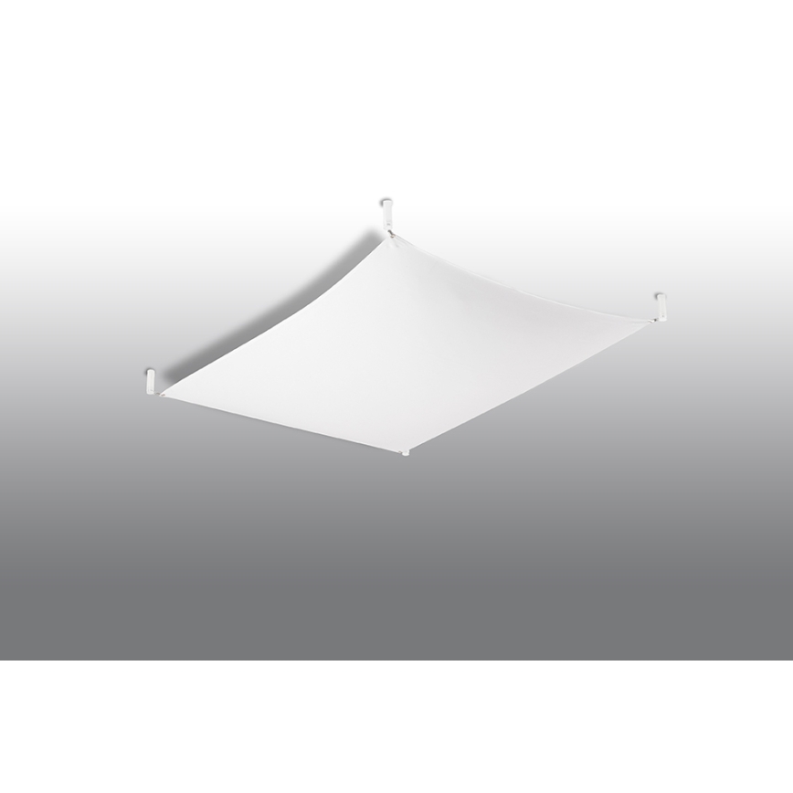 Plafoniera LED LUNA 2xG13/8,5W/230V 80x105 cm bianca
