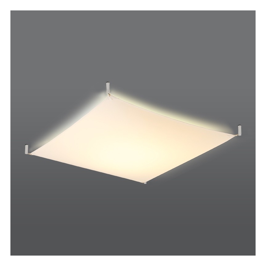 Plafoniera LED LUNA 4xG13/8,5W/230V 105x105 cm bianca