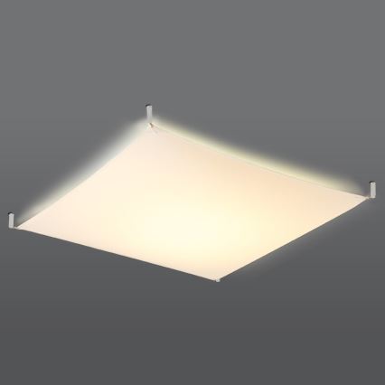 Plafoniera LED LUNA 6xG13/8,5W/230V 140x140 cm bianca