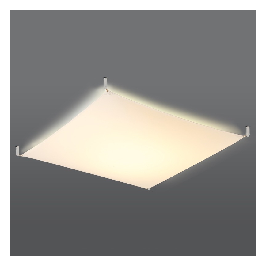 Plafoniera LED LUNA 6xG13/8,5W/230V 140x140 cm bianca
