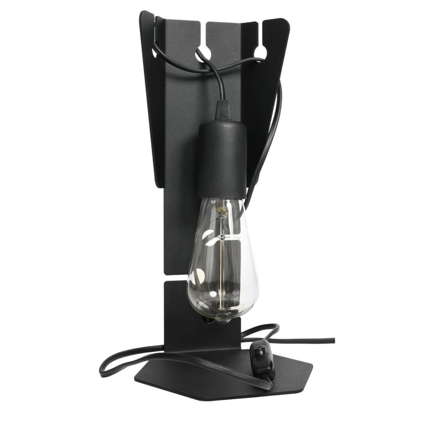 Lampada da tavolo ARBY 1xE27/60W/230V nera