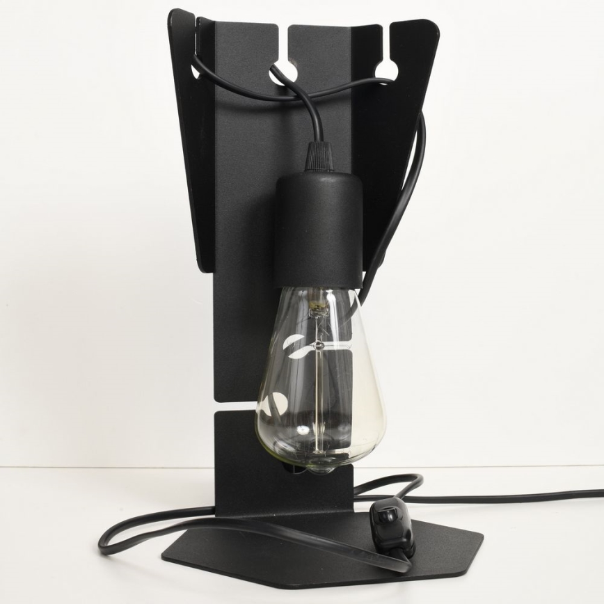 Lampada da tavolo ARBY 1xE27/60W/230V nera