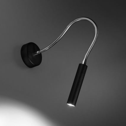 Lampada flessibile piccola AXIL 1xG9/12W/230V nero