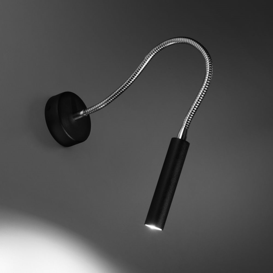 Lampada flessibile piccola AXIL 1xG9/12W/230V nero