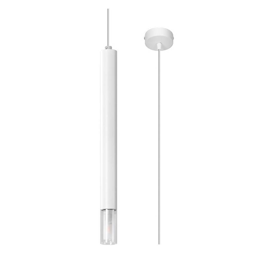 Lampadario su corda VIZIER 1xG9/12W/230V bianco