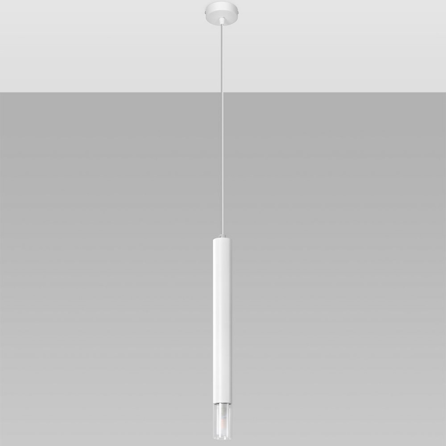 Lampadario su corda VIZIER 1xG9/12W/230V bianco