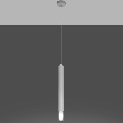 Lampadario su corda VIZIER 1xG9/12W/230V bianco