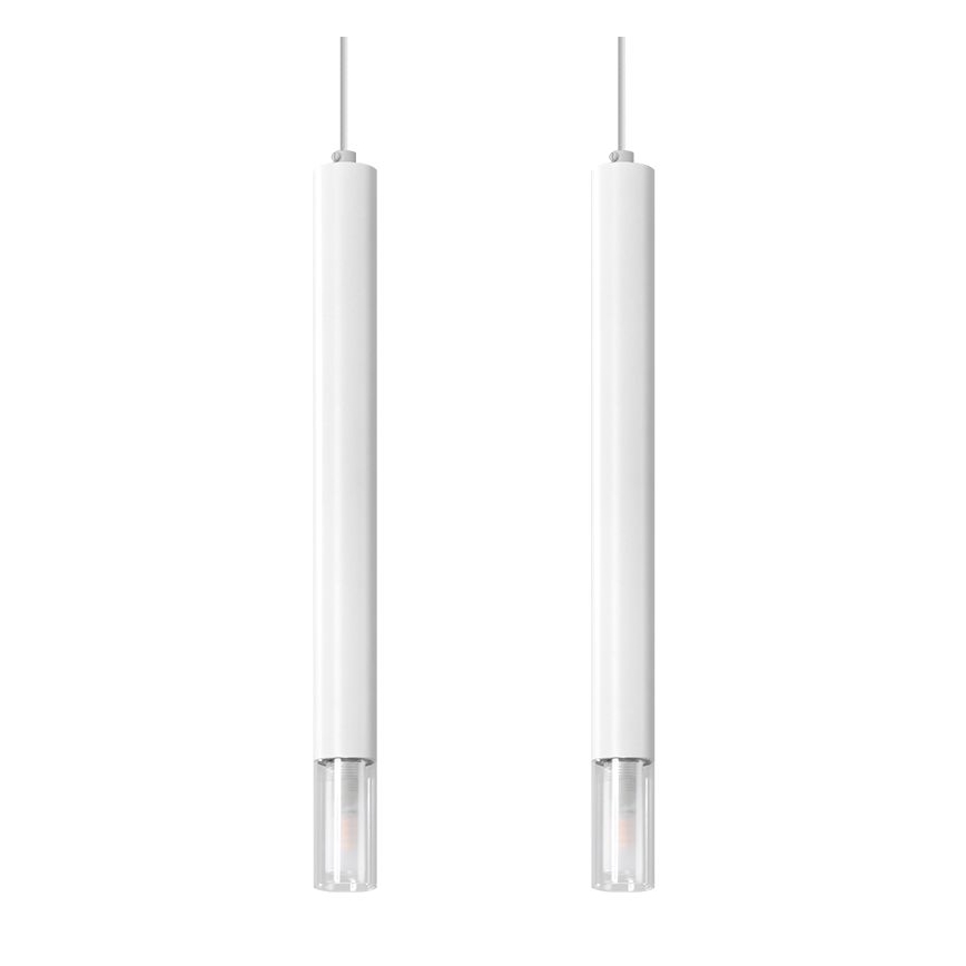 Lampadario su corda VIZIER 2xG9/40W/230V bianco