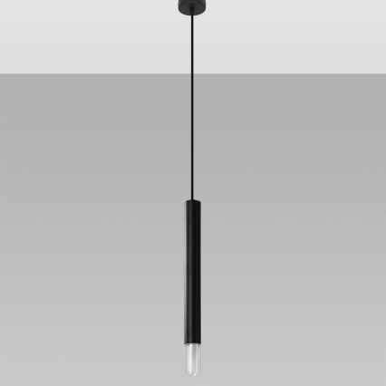 Lampadario su corda VIZIER 1xG9/40W/230V nero