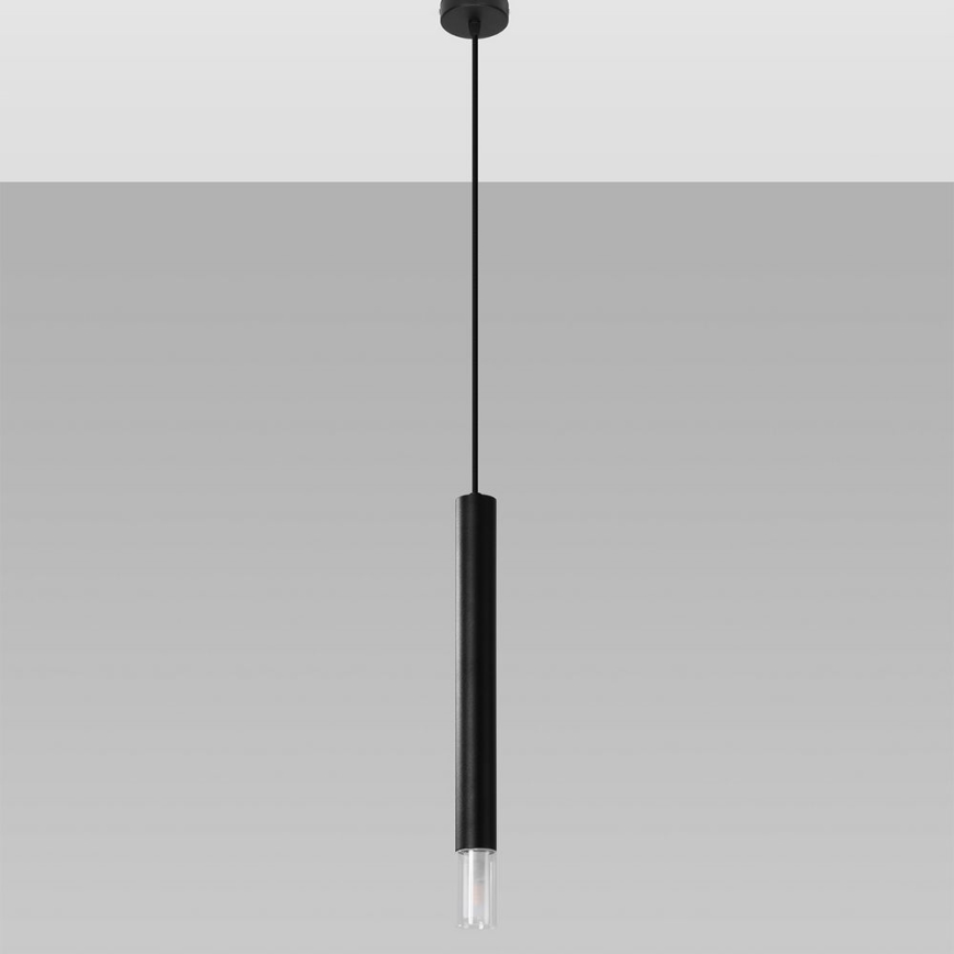 Lampadario su corda VIZIER 1xG9/40W/230V nero