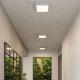 Plafoniera LED RIZA LED/18W/230V cemento
