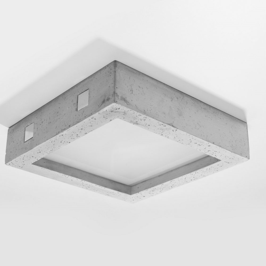 Plafoniera LED RIZA LED/18W/230V cemento