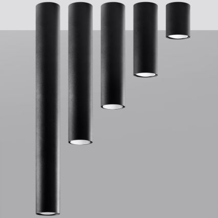 Faretto LAGOS 1xGU10/10W/230V 10 cm nero