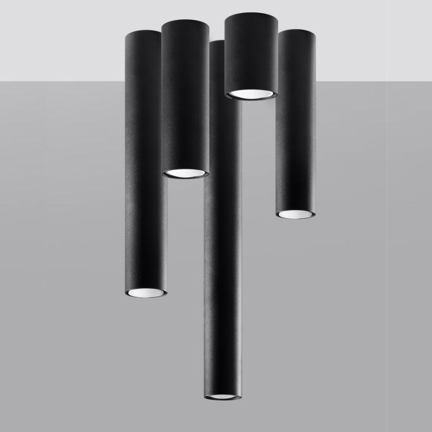 Faretto LAGOS 1xGU10/10W/230V 40 cm nero